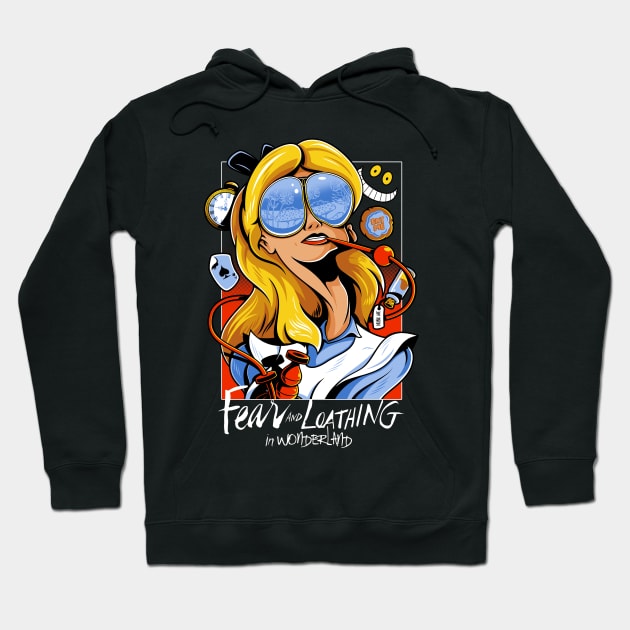 Fear and Loathing in Wonderland Hoodie by JayHai